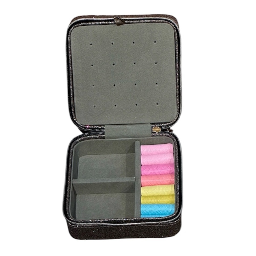 Square Zip Jewelry Box